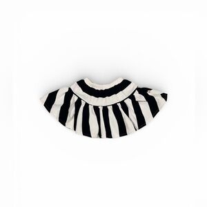 Minimalist Folk Co. Striped Black and White Kids Skirt